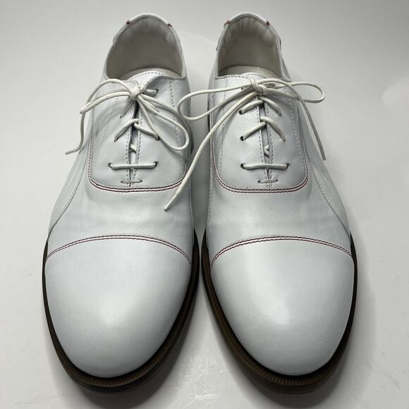 Puma Ferrari SF LUX Limited Size 10 White & Red Golf shoes Italian Leather NEW main image 13